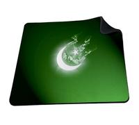 ShopQuality4U Pakistan Pakistani Crest Flag soft 5mm Rubber PC Mouse Pad Mat - For Gaming Home or Office
