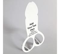 ShopQuality4U Personalised Metal Easter Chocolate Egg Willy Joke Perfect Naughty Rude Add Your Text