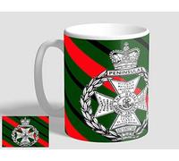 ShopQuality4U Royal Green Jackets Regimental RGJ Swift & Bold 11 oz - 285ml Ceramic Coffee Mug Coffee Cup - Glossy Finish - Dishwasher Safe