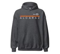 Shopsphère DISTRIBUTION Carlos Alcaraz Hoodie | Carlos Alcaraz tennis sweatshirt, dark grey, XXL