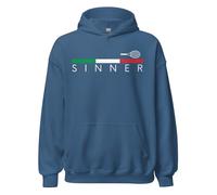 Shopsphère DISTRIBUTION Hoodie | Sweat Jannik Sinner | Sweat Tennis Jannik Sinner | Sweat Tennis Sinner, Indigo Blue, M