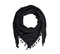 SHOPUKASA Cotton Shemagh Keffiyeh Scarf, 43×43" - Unisex