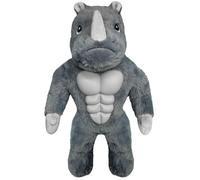SHOPZO Mighty Beast Dog Toy - Rhino - Featuring an Engaging Design - Great for Games of Tug of War, Fetch, and for Encouraging Solo Play Time