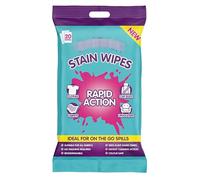 SHOPZO Rapid Stain Remover Wipes 20 Pack, Instant clean, Multi-stain use, Fabric-safe, Handy pack size, Approximate Dimensions (Product):20 Pack: H19.5 x W11.5 x D2cm