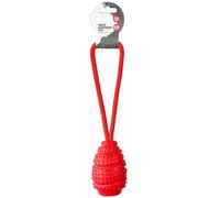 SHOPZO Treat Dispenser Toy - Red - Perfect for Providing Mental Stimulation and Physical Activity for Dogs - Ideal for Keeping Even the Most Determined Chewers Entertained