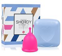 SHORDY Menstrual Cup - Small Period Cup for Light Flow | Medical Grade Soft Silicone, 12-Hr Leak-Free Comfort For Active Teen, Safer Reusable Alternative To Disc Pad & Tampon
