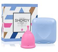 SHORDY Period Cups for Women - Large High Capacity Menstrual Cup | Eco-friendly Feminine Hygiene, 12-Hr Leak-Free Comfort, Suitable For Heavy Monthly Cycles, Sanitary Pads & Tampon Alternative