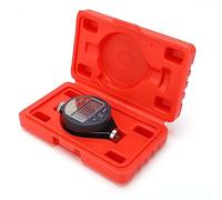 Shore C Durometer Hardness Tester | 0-100 HD Range & 0.1° Accuracy | Digital LCD Display for Rubber/Plastic/Tires | Portable Meter with Storage Box