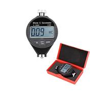 Shore C Hardness Durometer , Rubber Tire Shore C Digital Hardness Meter Durometer Hardness Tester, Shore C Hardness Tester Meter, Digital Durometer Scale, with Large LCD Display, for Rubber, Tire