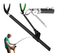 Shore Fishing Rod Holder - Fishing Paddle Holder for Land Fishing, Outdoor Fishing Stake, Fishing Pirage, Outdoor Fishing Stand Beach Rod Holder