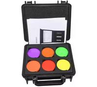 Shore Hardness Tester, Type A Rubber Durometer, 6 Round Standard Blocks with Storage Box, Ideal for Soft PVC and Elastomers, Accurate Measurement Tool
