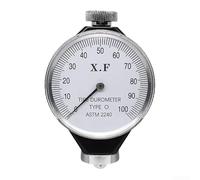 Shore O Type Dial Durometer Hardness Tester for Rubber, Tire, and Microporous Plastic Materials - Alloy Construction, 0-100 for Sc(O)