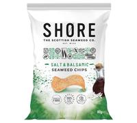Shore Salt & Balsamic Seaweed Chips, 80g