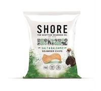 Shore Scottish Seaweed Salt & Balsamic Seaweed Chips 25g