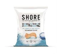 Shore Scottish Seaweed Seaweed Chips - Sea Salt 25g