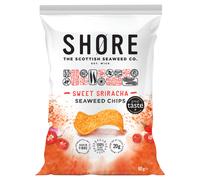 Shore Sriracha Seaweed Chips 80g