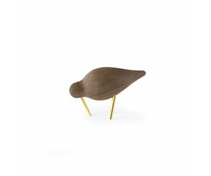 Shorebird Walnut Brass Small