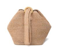 shorecofei SweetWU Straw Crochet Clutch Bag Fashion Bags Wrist Evening Purse Bag Summer/beach bag/party bags