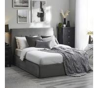 Shoreditch Ottoman Storage Bed - Grey Fabric - Sizes Available