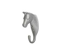 Shorefields No.5371 Horse Head Single Stable/Wall Hook (Silver)