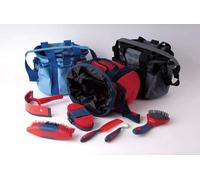 Shorefields Rhinegold Soft Touch Complete Horse Grooming Kit With Colour Co-Ordinate Brushes (Red)