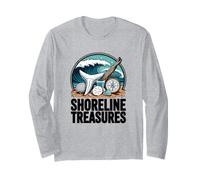 Shoreline Treasures Sea Shells Explorer Long Sleeve T-Shirt