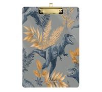 Shores Ceratosaurus blu ray Gray Pocket clipboards Hard Board for Nurses Home Contractor Size 9 x 12.5 Tablas para escribir