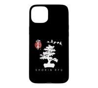 Shorin Ryu Karate/Bonsai Tree Chinese Calligraphy Design Case for iPhone 15 Plus