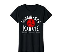 Shorin-Ryu Karate Japan Martial Arts Value Graphic T-Shirt, Women, Black, S