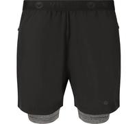 Short 2-in-1 extensible Virtus Dylan Noir 2XL