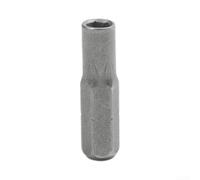 Short 25mm Precision Bit Holder 1/4 to 4mm | 25mm short design, reduces wobble, fits standard 1/4 drives, for ideal for precision work, magnetic hold