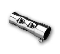 Short 4" Steel Exhaust Baffle for 38mm/1.5" Motorcycle Drag Pipes (Baffle O.D. 35mm)