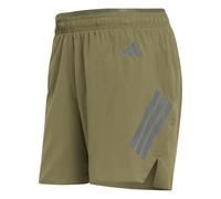 adidas Men's ADI365 Running Formotion Iconic Shorts, Olive strata, L 5 inch