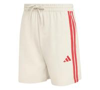 adidas Men's Essential Three Stripes Chelsea Base Short, Wonder Alumina/Pure Ruby, M