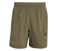 adidas Men's Workout Essentials Base Woven Short Shorts, Olive strata, XL 7 inch