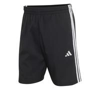 adidas Men's Essentials 3-Stripes Chelsea Lite Woven Shorts, Black/White, L