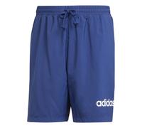 adidas Men's Essentials Linear Chelsea Shorts, Dark Blue/White, XS