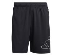 adidas Men's Workout Essentials Base Pique Big Logo Short, Black, S 7 inch