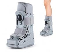 Short Air Walker Boot for Ankle Fracture and Sprained Foot, Orthopaedic Walking Boot for Broken Ankle, Stress Fracture and Achilles Tendon Recovery, Men Women(XS)