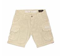 Short Alpha Industries Crew Blanc 36
