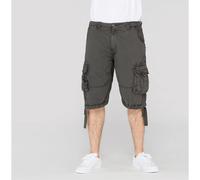 Alpha Industries Jet Short Cargo Shorts for Men Size 28 - greyblack