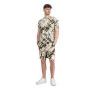 Alpha Industries Tie Dye Short Shorts for Men Size XL - dark olive