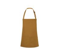 Short bib apron Karlowsky Basic Orange TU