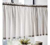 Short bistro curtain,kitchen curtains, gauze blackout half curtains for small windows,living room partitions/cabinet dust/bedroom privacy curtain pieces,one piece ( Color : B , Size : 1.5x0.9m(WxH) )