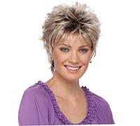 Short Blonde Wigs Layered Mixed Blonde Pixie Cut
