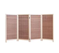 Short Board Partition Screen, Foldable Room Partition Screen, Suitable for Dividing and Decorating The Activity Area of children's Room(Color-1,100x40cm-4 piece)