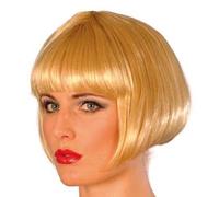 Short Bob Babe Wig (Blonde) Complete your Fancy Dress Costume