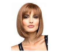 Short Bob Wig for Women,Soft Straight Bob Wig Natural Looking Synthetic Hair Wig Short Hair Wigs Layered Wig Synthetic Straight Wig Neon Fancy Dress Accessory Cosplay Party Wig Halloween Decorations