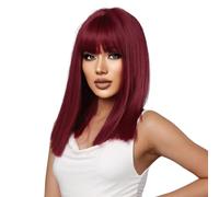 Short Bob Wig for Women,Straight Bob Wig Short Straight Blonde Bob Wig Short Hair Wigs Layered Wig Bob Style Synthetic Heat Resistant Bob Wigs Cosplay Wig Bob Halloween Decorations