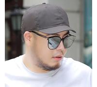 Short Brim Deep Top Large Cap Big Face Man Plus Size Sun Hat Male Summer Outdoors Cycling Cotton Sport Cap 54-60cm 59-65cm